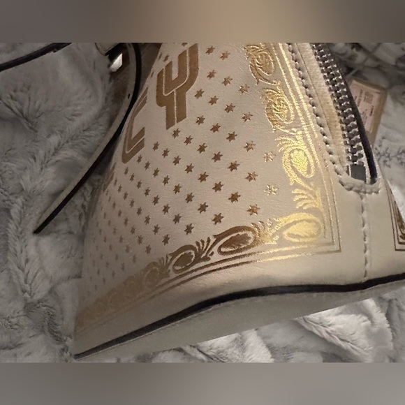 GUCCI LIMITED EDITION Leather GUCCY Gold Stars Mini Dome Crossbody Bag&Strap - Picture 8 of 16